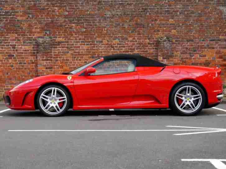 2007 FERRARI F430 SPIDER F1 Automatic Daytona Seats Carbon Trim