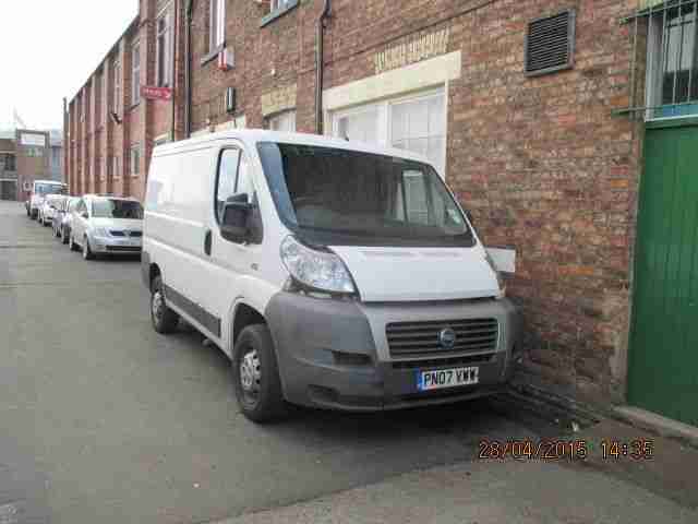 2007 FIAT DUCATO 30 100 M-JET SWB WHITE-BREAKING THIS CAR! PARTS AVAILABLE
