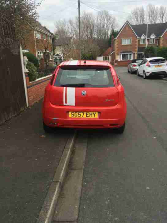 2007 FIAT GRANDE PUNTO ACTIVE 65 RED