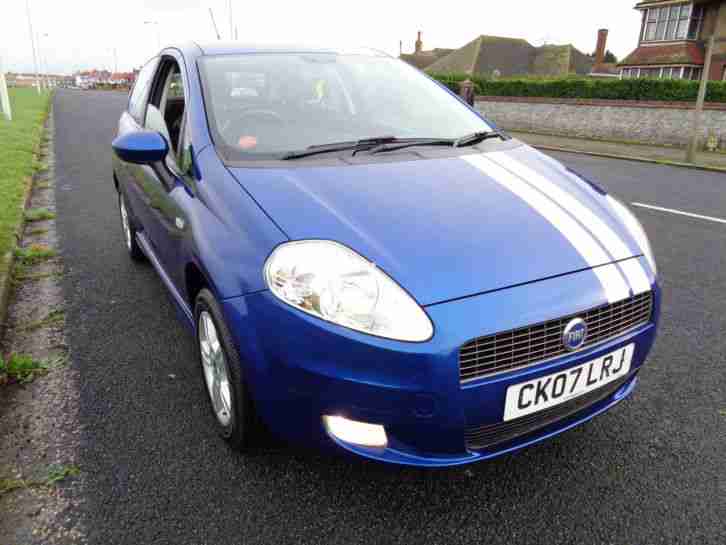 2007 GRANDE PUNTO ACTIVE BLUE WHITE