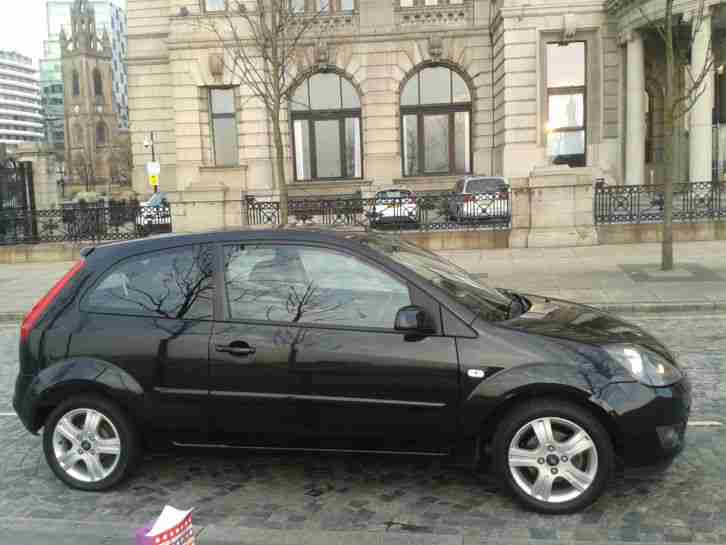 2007 FORD FIESTA 1.2 Zetec Climate 3 Door Panther Black Low Miles