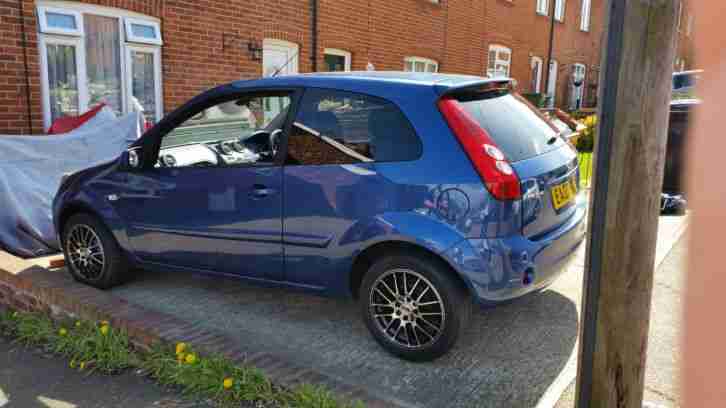 2007 FORD FIESTA ZETEC CLIMATE BLUE