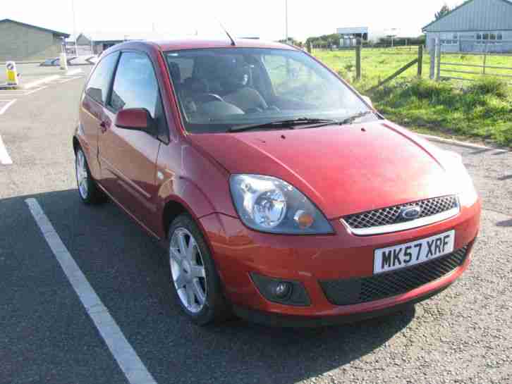 2007 FIESTA ZETEC CLIMATE RED Small