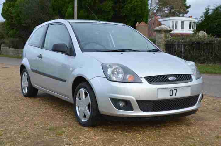 2007 FORD FIESTA ZETEC CLIMATE SILVER