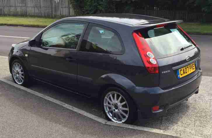 2007 FORD FIESTA ZETEC S GREY. Full Leather