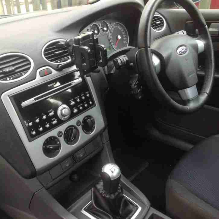2007 FORD FOCUS ZETEC CLIMATE 1.6 TiCVT PETROL BLACK 1 OWNER FSH EXCELLENT COND