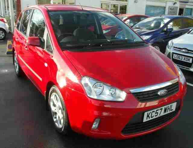 2007 C MAX Zetec Petrol Red Manual