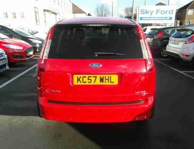 2007 Ford C-MAX Zetec Petrol Red Manual