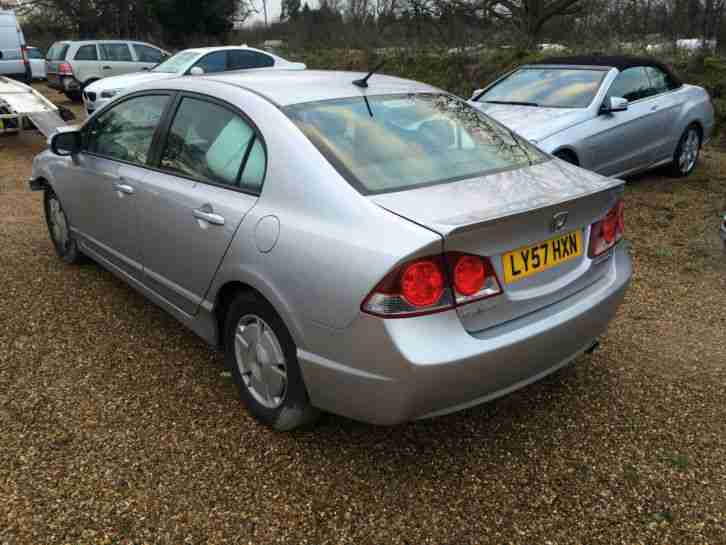 2007 HONDA CIVIC HYBRID ELECTRIC CHEAP SALVAGE DAMAGED SALVAGE PRIUS REPAIR AUTO