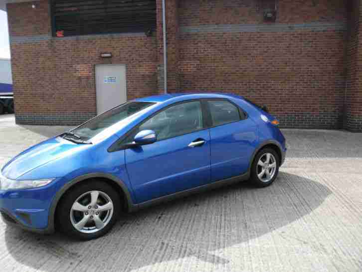 2007 HONDA CIVIC SE I-CTDI BLUE 2.2 12 months mot xenon lights service history