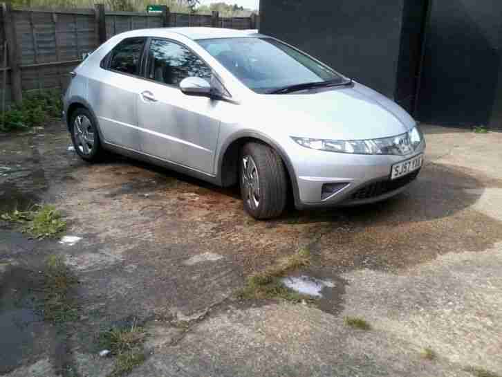 2007 HONDA CIVIC SE I-DSI SILVER