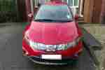 2007 CIVIC SE I VTEC RED