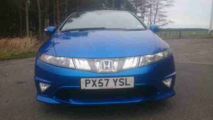 2007 HONDA CIVIC TYPE-S GT BLUE