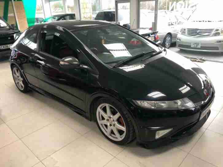 2007 HONDA CIVIC i VTEC GT Black Manual Petrol 8 Service Stamps Chain