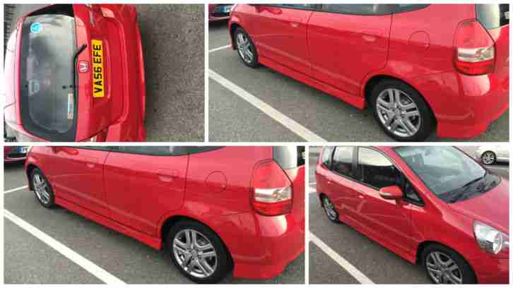 2007 HONDA JAZZ SPORT CVT RED