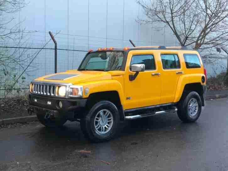 2007 H3 3.5 YELLOW MODIFIED LHD FRESH