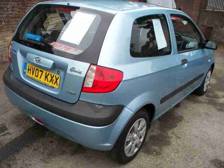 2007 HYUNDAI GETZ 1.1 GSI MANUAL APR 16 MOT 82K MILES IDEAL FIRST CAR BARGAIN!!