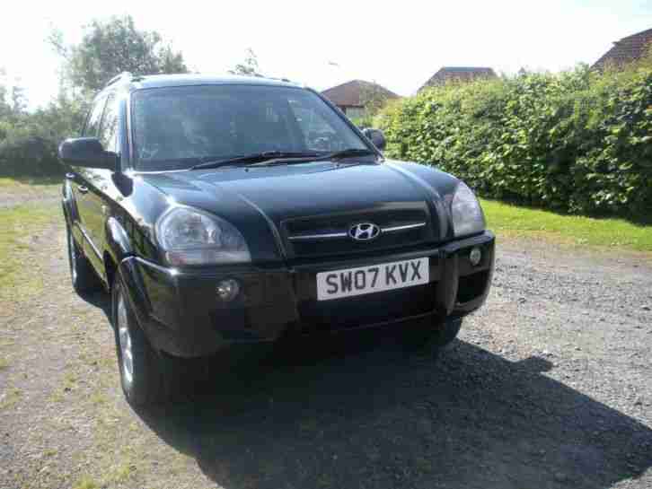 2007 HYUNDAI TUCSON LIMITED BLACK 2.0 DIESEL MAY PX OR SWAP TOP SPEC