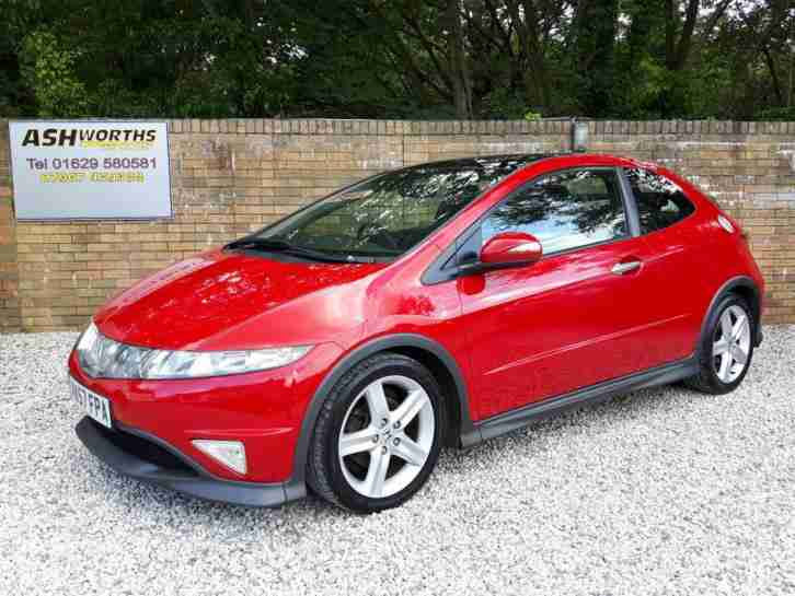 Honda 07 Civic 2 2i Ctdi Type S Gt Hpi Clear Glass Roof Car For Sale