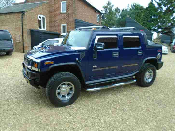 2007 Hummer H2 Lux 6.2 V8 Vortec SUT Pick Up ( Left Hand Drive )