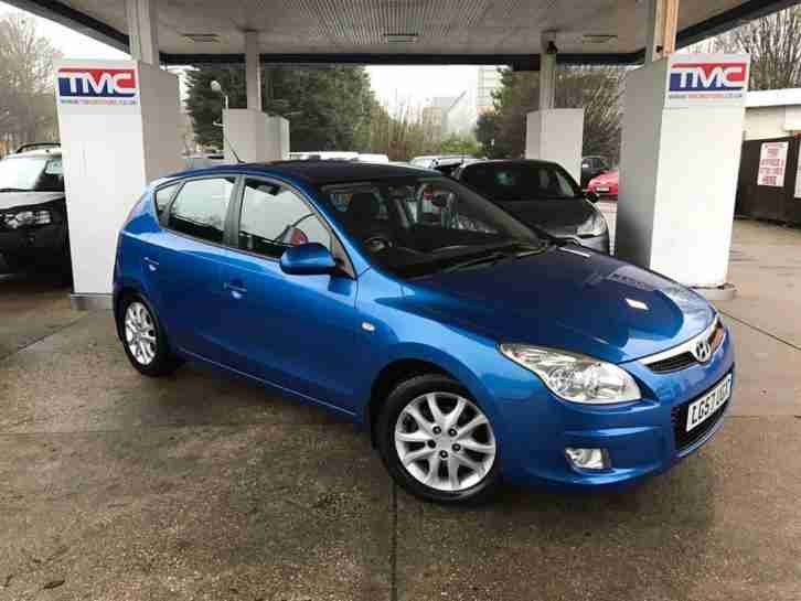 2007 Hyundai i30 1.4 Style 5dr HATCHBACK in BLUE