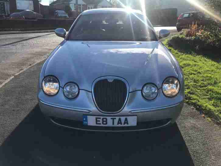 2007 JAGUAR S-TYPE SE DIESEL AUTO SILVER 2700CC 207 BHP FULL MOT TOW BAR 100K