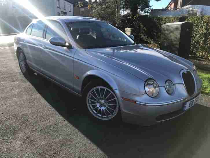 2007 JAGUAR S TYPE SE DIESEL AUTO SILVER 2700CC 207 BHP FULL MOT TOW BAR 100K