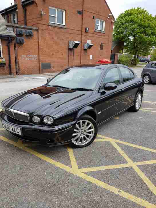 2007 JAGUAR X-TYPE S D BLACK