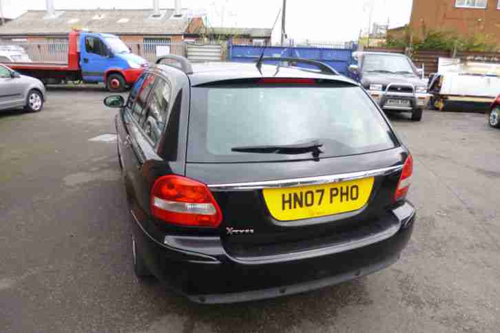 2007 JAGUAR X TYPE SPORT DIESEL ESTATE BLACK 11 MONTH MOT LEATHERS *UK DELIVERY*