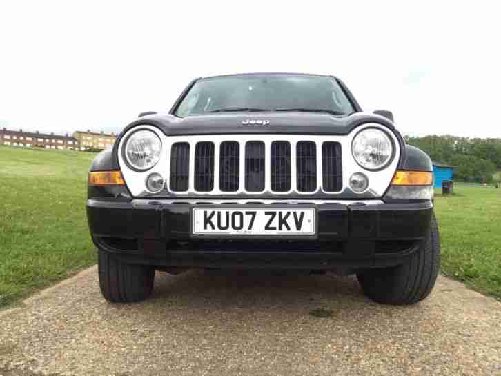 2007 JEEP CHEROKEE LIMITED CRD A BLACK AUTOMATIC