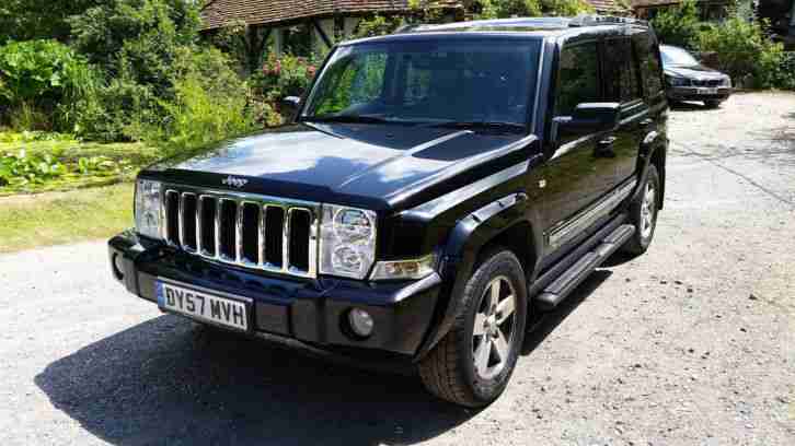 2007 JEEP COMMANDER 3.0 CRD AUTO LIMITED 4X4 7 SEATER TOWBAR.... L@@K NO RESERVE