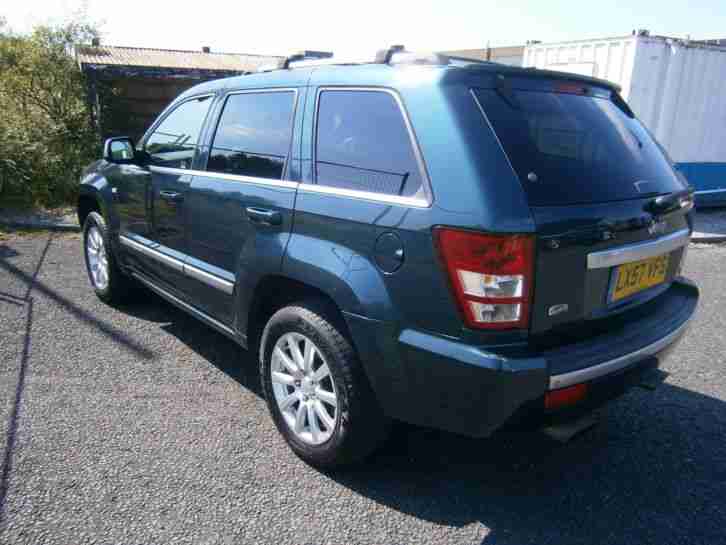 2007 JEEP G-CHEROKEE OVERLND HEMI A GREEN