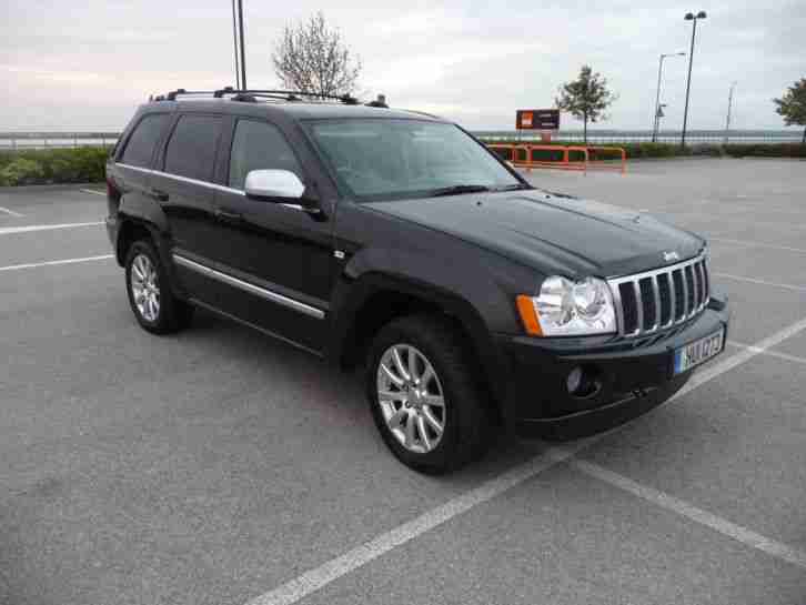 2007 JEEP GRAND CHEROKEE OVERLAND CRD BLACK LOVELY CONDITION