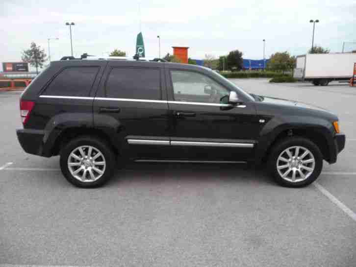 2007 JEEP GRAND CHEROKEE OVERLAND CRD BLACK LOVELY CONDITION