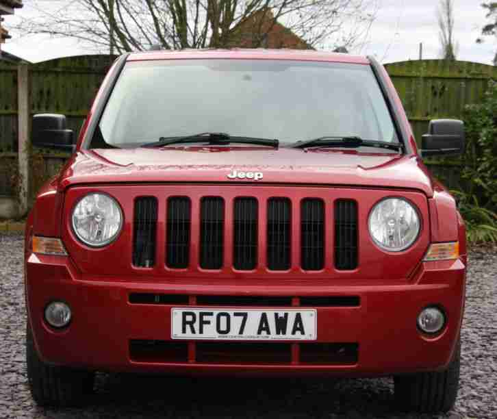 2007 JEEP PATRIOT SPORT CRD RED