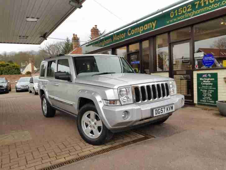 2007 Jeep Commander 3.0 CRD Limited 5dr Auto 5 door Estate