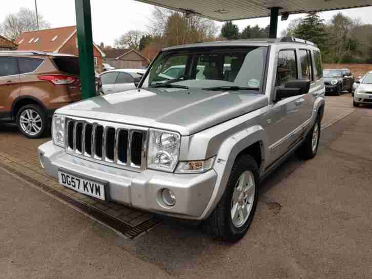 2007 Jeep Commander 3.0 CRD Limited 5dr Auto 5 door Estate