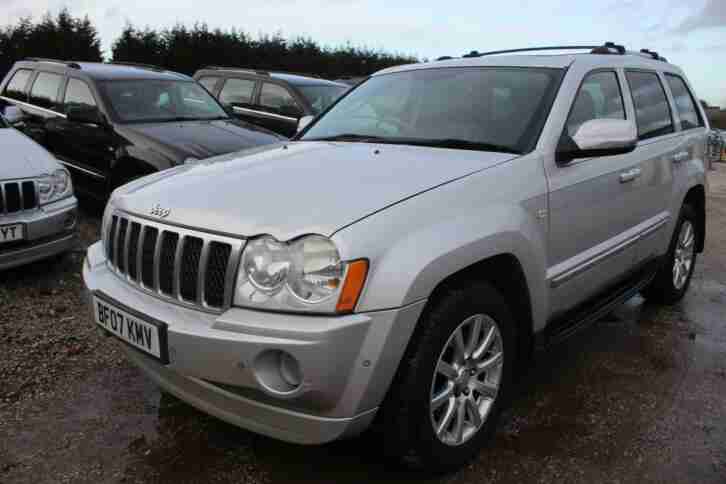 2007 Jeep Grand Cherokee 3.0 CRD V6 Overland 4x4 5dr