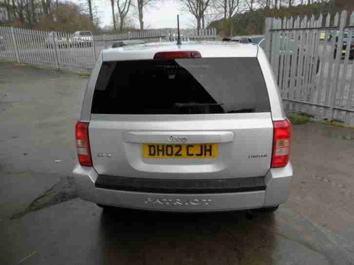 2007 Jeep Patriot 2.0 CRD Limited Station Wagon 5dr