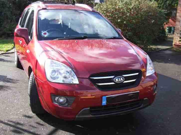 2007 KIA CARENS LS CRDI 7 SEAT S A RED