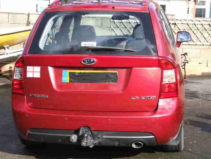 2007 KIA CARENS LS CRDI 7 SEAT S A RED