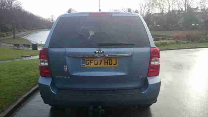 2007 KIA SEDONA LS IN BLUE, STUNNING VEHICLE, FULL MOT, FULL SERVICE HISTORY