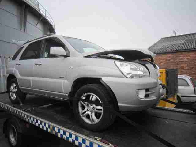 2007 KIA SPORTAGE XS SILVER 5DR 1991CC TURBO DIESEL CURRENTLY BREAKING FOR PARTS