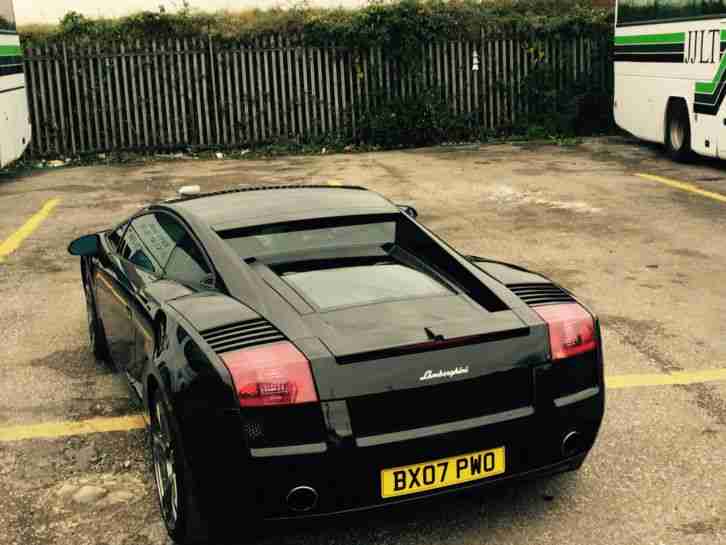 2007 LAMBORGHINI GALLARDO BLACK