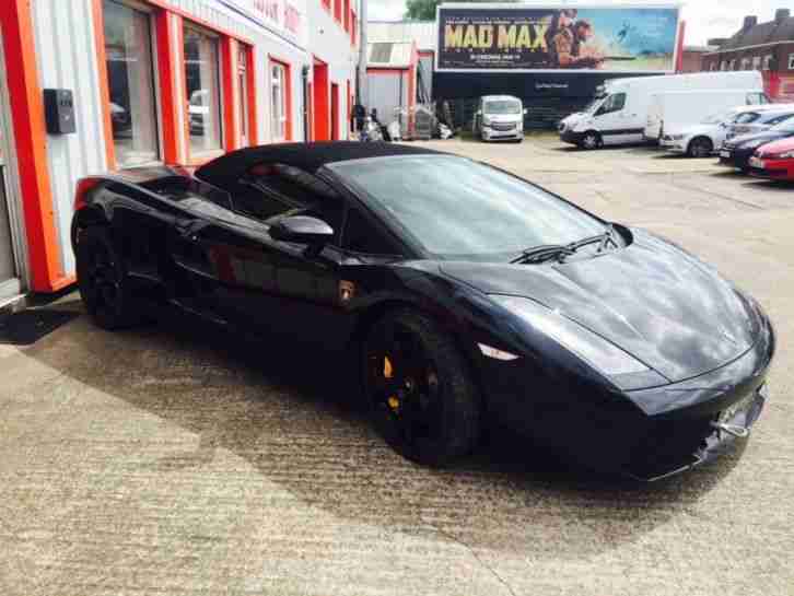 2007 LAMBORGHINI GALLARDO **CHEAPEST EVER** NEEDS ENGINE, HPI CLEAR, AWESOME!!