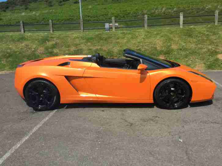 2007 LAMBORGHINI GALLARDO SPYDER MANUAL, FSH, GREAT SPEC, LOW MILES, NEW CLUTCH