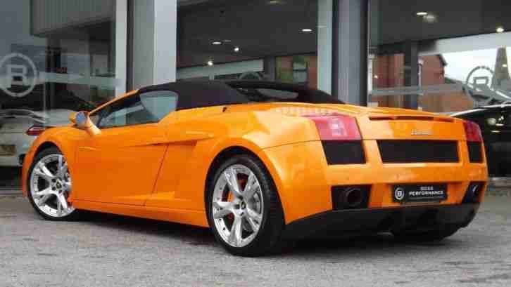 2007 LAMBORGHINI GALLARDO Spyder 2dr E Gear