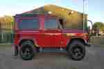 2007 LAND ROVER DEFENDER 90 COUNTY HT SWB RED