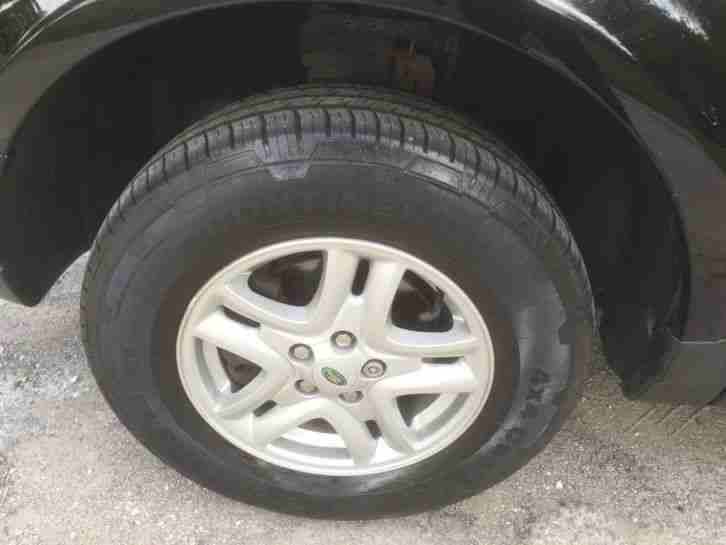 2007 LAND ROVER FREELANDER S TD4 BLACK