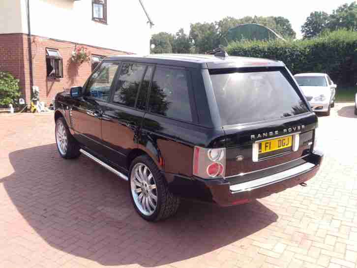 2007 LAND ROVER RANGE ROVER 3.6 TDV8 VOGUE DIESEL BLACK